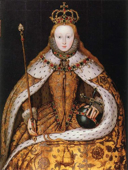 Coronation portrait of Elizabeth I