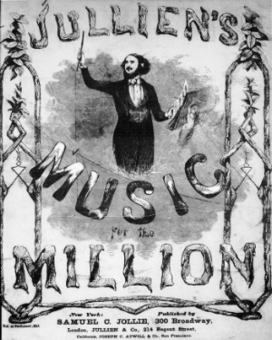 Title page of Antoine Jullien's Music for the Million (1853)